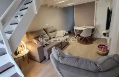 Casa em condomínio fechado com 2 quartos à venda na rua paes lemes, 720, rio branco, canoas, 79 m2 por r$ 279.000