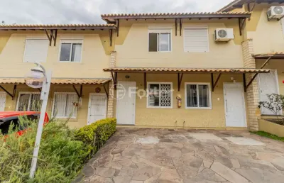 Casa em condomínio fechado com 2 quartos à venda na rua ney da gama ahrends, 179, morro santana, porto alegre, 79 m2 por r$ 265.000