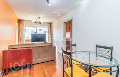 Cobertura com 1 quarto à venda na rua mucio teixeira, 156, menino deus, porto alegre, 71 m2 por r$ 420.000