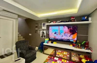 Casa em condomínio fechado com 3 quartos à venda na avenida pedro adams filho, 2109, rondônia, novo hamburgo, 129 m2 por r$ 529.900