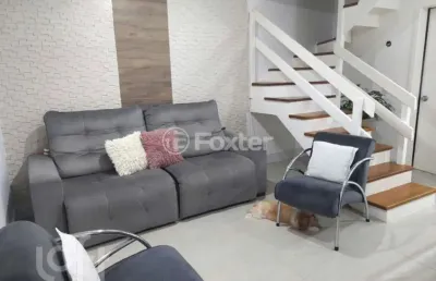 Casa em condomínio fechado com 3 quartos à venda na avenida guilherme schell, 1250, rio branco, canoas, 88 m2 por r$ 369.500
