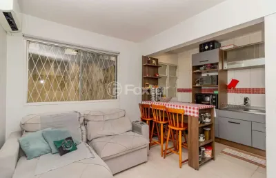 Apartamento com 1 quarto à venda na rua doutor joão de deus vaz da silva, 190, santo antônio, porto alegre, 33 m2 por r$ 180.000