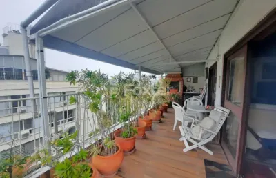 Cobertura com 2 quartos à venda na rua quintino bocaiúva, 733, moinhos de vento, porto alegre, 146 m2 por r$ 900.000
