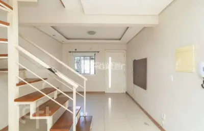 Casa em condomínio fechado com 3 quartos à venda na avenida juca batista, 473, cavalhada, porto alegre, 98 m2 por r$ 397.000