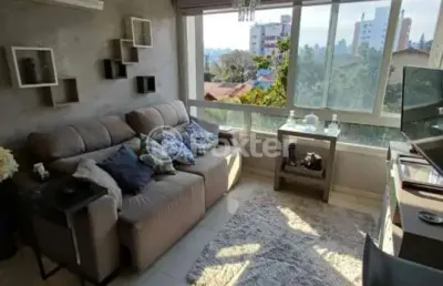 Apartamento com 1 quarto à venda na rua isidoro tressi, 340, jardim botânico, porto alegre, 46 m2 por r$ 460.000