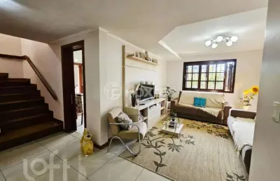 Casa com 3 quartos à venda na rua hermínio leal de albuquerque, 998, parque santa fé, porto alegre, 155 m2 por r$ 699.000