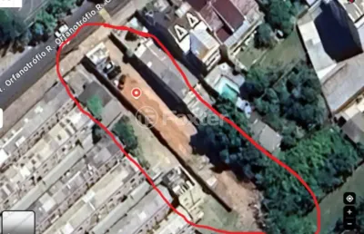 Terreno à venda na rua orfanotrófio, 164, santa tereza, porto alegre, 1144 m2 por r$ 400.000