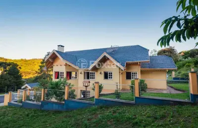 Casa com 3 quartos à venda na rua joao scur, 1011, vale das colinas, gramado, 262 m2 por r$ 2.200.000