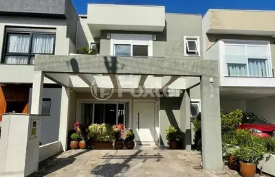 Casa em condomínio fechado com 3 quartos à venda na rua eroni soares machado, 300, hípica, porto alegre, 146 m2 por r$ 915.000
