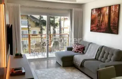 Apartamento com 1 quarto à venda na rua lavras do sul, 111, carniel, gramado, 57 m2 por r$ 899.000