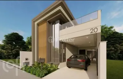 Casa em condomínio fechado com 3 quartos à venda na avenida wilson castelo branco, 158, beira rio, biguaçu, 179 m2 por r$ 979.000