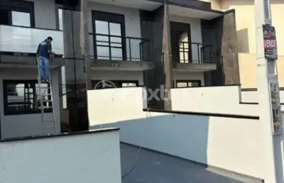Casa com 2 quartos à venda na rua josé frederico guedert, 374, ponte do imaruim, palhoça, 80 m2 por r$ 520.000