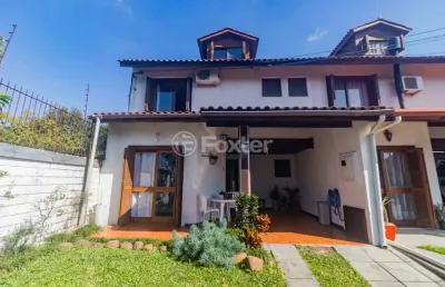 Casa em condomínio fechado com 3 quartos à venda na avenida eduardo prado, 695, vila nova, porto alegre, 130 m2 por r$ 750.000