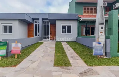 Casa em condomínio fechado com 2 quartos à venda na rua fernando jorge schneider, 937, hípica, porto alegre, 65 m2 por r$ 483.000