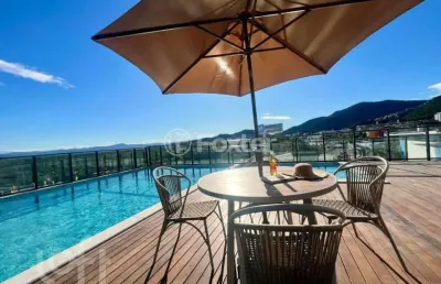 Kitnet / stúdio à venda na rodovia virgílio várzea, 1000, saco grande, florianópolis, 46 m2 por r$ 757.036