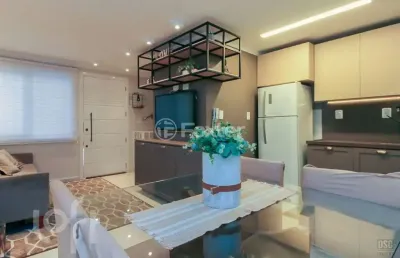 Casa em condomínio fechado com 3 quartos à venda na avenida otto niemeyer, 3464, cavalhada, porto alegre, 130 m2 por r$ 630.000
