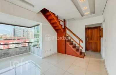 Cobertura com 2 quartos à venda na rua anita garibaldi, 2677, boa vista, porto alegre, 140 m2 por r$ 900.000
