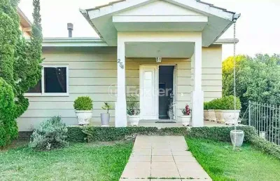 Casa em condomínio fechado com 3 quartos à venda na rua jacarandá, 254, santo onofre, viamão, 263 m2 por r$ 1.380.000