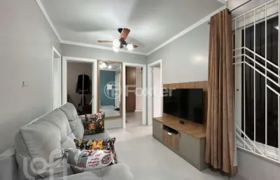 Casa em condomínio fechado com 3 quartos à venda na rua paes lemes, 715, rio branco, canoas, 112 m2 por r$ 320.000