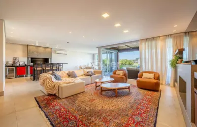 Casa em condomínio fechado com 3 quartos à venda na avenida juca batista, 9000, belém novo, porto alegre, 394 m2 por r$ 3.500.000