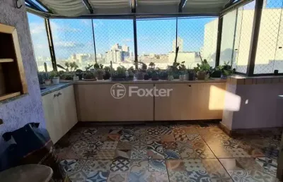 Cobertura com 2 quartos à venda na rua marechal frota, 103, cristo redentor, porto alegre, 157 m2 por r$ 800.000