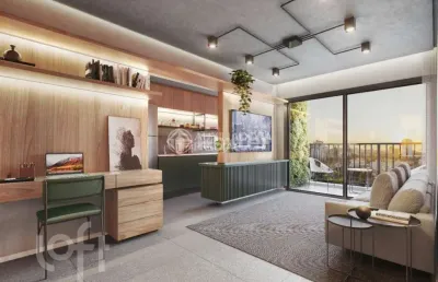 Apartamento com 1 quarto à venda na rua josé do patrocínio, 527, cidade baixa, porto alegre, 28 m2 por r$ 385.104