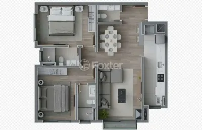 Apartamento com 2 quartos à venda na rua visconde de mauá, 1233, centro, canela, 79 m2 por r$ 1.320.000