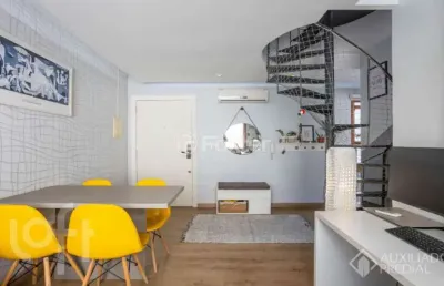 Cobertura com 1 quarto à venda na avenida lavras, 41, petrópolis, porto alegre, 87 m2 por r$ 530.000