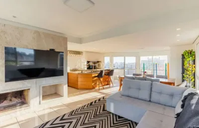 Cobertura com 4 quartos à venda na rua coronel corte real, 620, petrópolis, porto alegre, 303 m2 por r$ 2.300.000