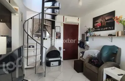 Cobertura com 1 quarto à venda na rua coronel fernando machado, 442, centro histórico, porto alegre, 72 m2 por r$ 569.000