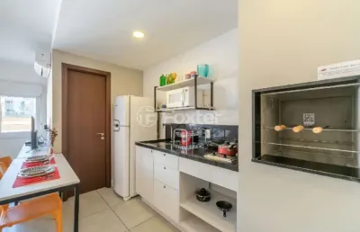 Loft com 1 quarto à venda na rua garibaldi, 595, floresta, porto alegre, 30 m2 por r$ 309.578