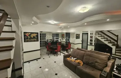 Casa em condomínio fechado com 3 quartos à venda na beco souza costa, 636, morro santana, porto alegre, 154 m2 por r$ 470.000