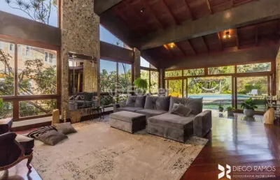 Casa em condomínio fechado com 4 quartos à venda na avenida da cavalhada, 5205, cavalhada, porto alegre, 600 m2 por r$ 3.325.000