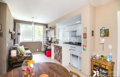 Apartamento com 2 quartos à venda na avenida da cavalhada, 6684, cavalhada, porto alegre, 46 m2 por r$ 225.000