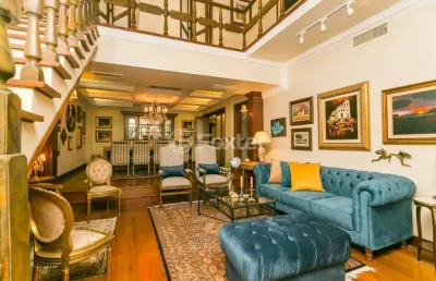 Casa com 4 quartos à venda na rua felipe becker, 357, três figueiras, porto alegre, 640 m2 por r$ 3.661.600