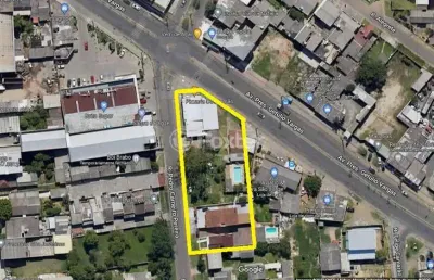 Terreno à venda na avenida presidente getúlio vargas, 4321, maria regina, alvorada, 2550 m2 por r$ 3.700.000