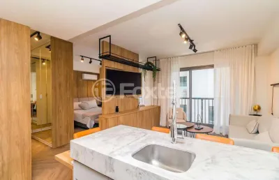 Kitnet / stúdio à venda na rua jaime telles, 136, petrópolis, porto alegre, 48 m2 por r$ 849.000