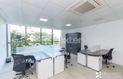 Sala comercial com 1 sala à venda na rua furriel luiz antônio de vargas, 380, bela vista, porto alegre, 46 m2 por r$ 650.000