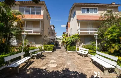 Casa em condomínio fechado com 4 quartos à venda na rua upamaroti, 640, cristal, porto alegre, 170 m2 por r$ 500.000
