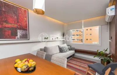 Apartamento com 1 quarto à venda na rua anita garibaldi, 2298, boa vista, porto alegre, 43 m2 por r$ 530.000