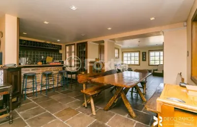 Casa com 4 quartos à venda na avenida da cavalhada, 3347, cavalhada, porto alegre, 380 m2 por r$ 850.000