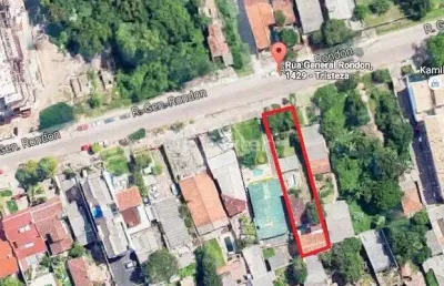 Terreno à venda na rua general rondon, 1429, tristeza, porto alegre, 513 m2 por r$ 958.000