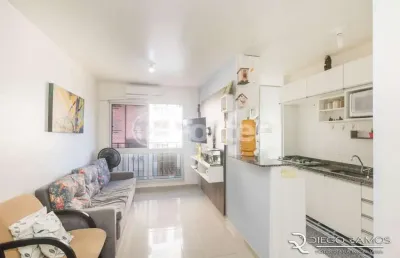 Apartamento com 2 quartos à venda na rua tenente ary tarrago, 3095, jardim itu sabará, porto alegre, 48 m2 por r$ 240.000