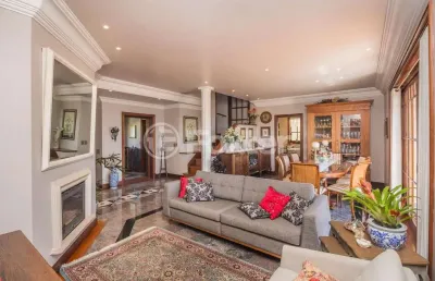 Casa em condomínio fechado com 5 quartos à venda na avenida firmino octávio bimbi, 255, cavalhada, porto alegre, 459 m2 por r$ 3.750.000