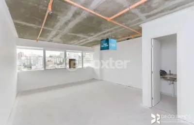 Sala comercial com 1 sala à venda na rua ramiro barcelos, 630, moinhos de vento, porto alegre, 38 m2 por r$ 426.000