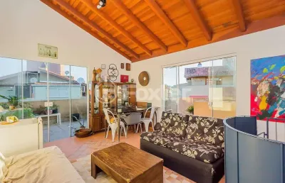 Cobertura com 2 quartos à venda na rua doutor aldo wildt, 160, vila nova, porto alegre, 111 m2 por r$ 415.000