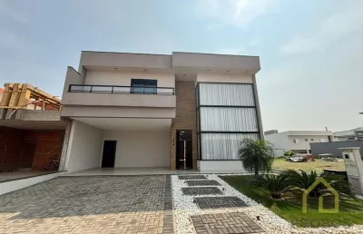 Casa em condomínio fechado com 3 quartos à venda na rua treze, 448, jardim residencial dona lucilla, indaiatuba, 275 m2 por r$ 2.250.000