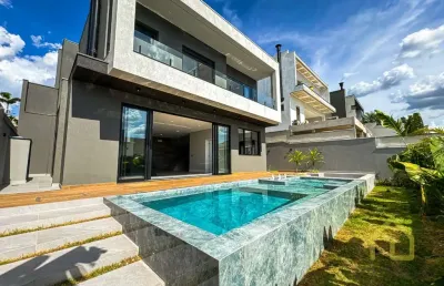 Casa em condomínio fechado com 3 quartos à venda na rua viale itália, jardim vila paradiso, indaiatuba, 311 m2 por r$ 3.600.000