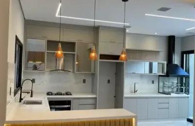 Casa em condomínio fechado com 3 quartos à venda na rua dezesete, jardins do império, indaiatuba, 108 m2 por r$ 959.000