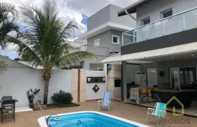Casa em condomínio fechado com 4 quartos à venda na estrada doutor rafael elias josé aun, reserva petrus, indaiatuba, 263 m2 por r$ 1.770.000